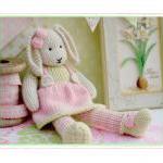Lily.... A Spring Baby Bunny / Email/ Pdf Toy..