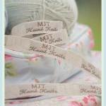 Mary Jane's Tearoom Woven Labels X 4..